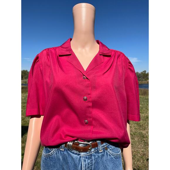 Vintage 80s Act III Blouse - Picture 1 of 6